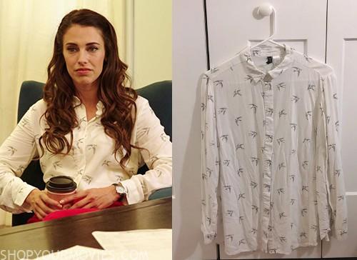 Christmas at Pemberley Manor: Elizabeth’s Swallows Button Down Shirt