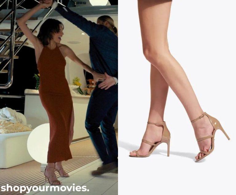 Anyone But You: Margaret’s Camel Heeled Sandals