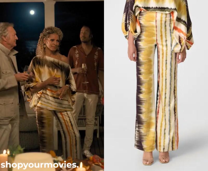 Anyone But You: Carol’s Tie-dye Silk Pants