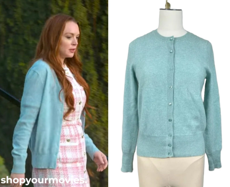 Irish Wish:  Maddie Kelly’s Blue Button Down Cardigan