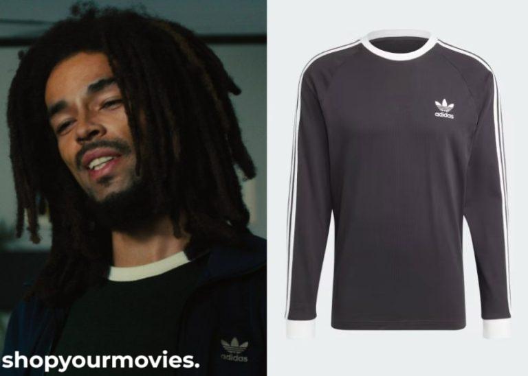 One Love: Bob Marley’s Black Adidas Sweatshirt