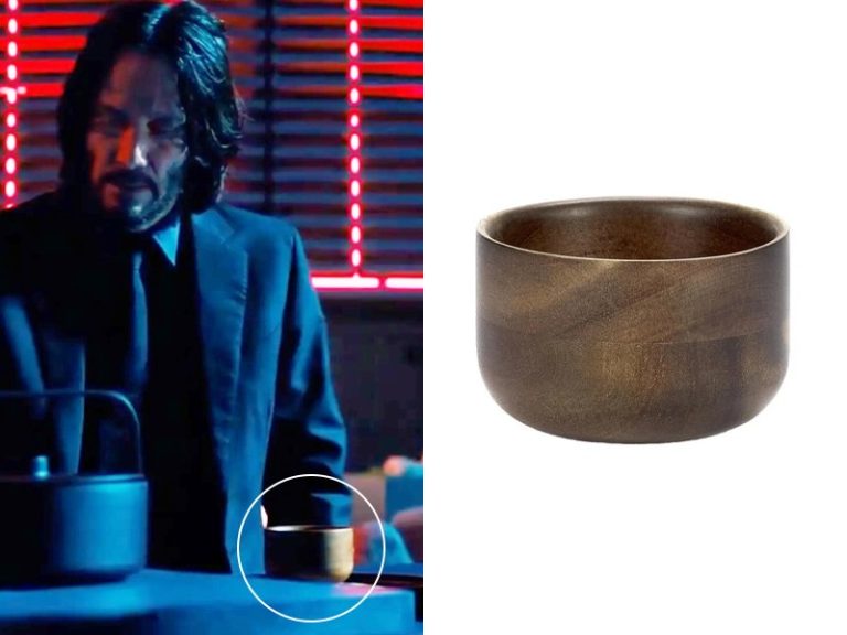 John Wick: Chapter 4: Shimazu’s wooden tea cup