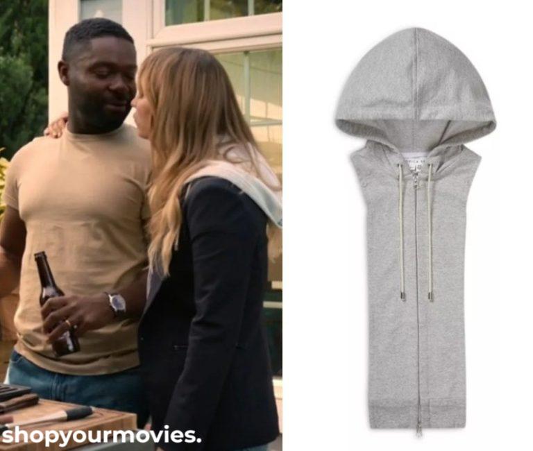 Role Play: Emma Brackett’s Grey Under Blazer Dickey Hoodie