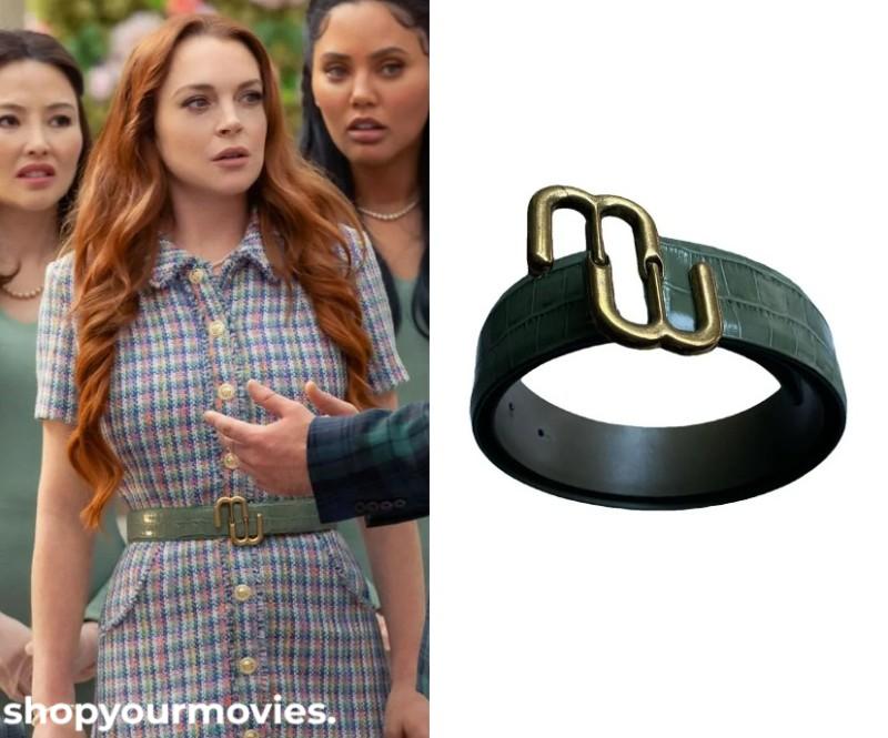 Irish Wish:  Maddie Kelly’s Green Maje Double M Belt