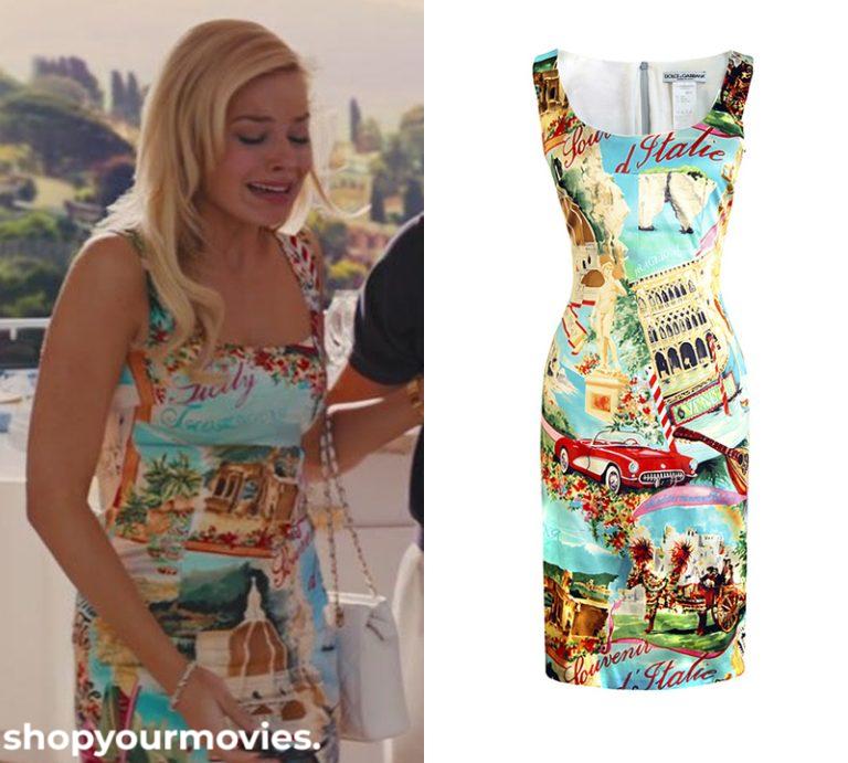 Wolf of Wall Street: Naomi’s Graphic Dress