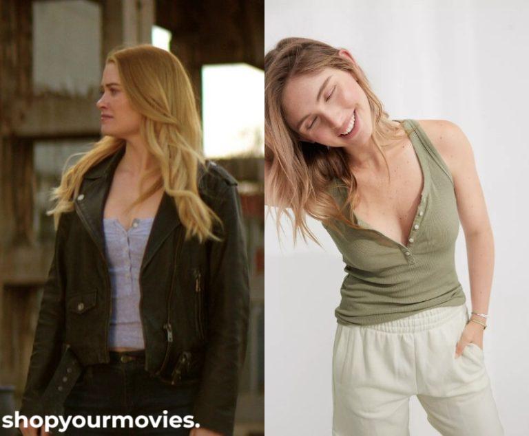 Beautiful Disaster: Abby’s Grey Henley Tank Top