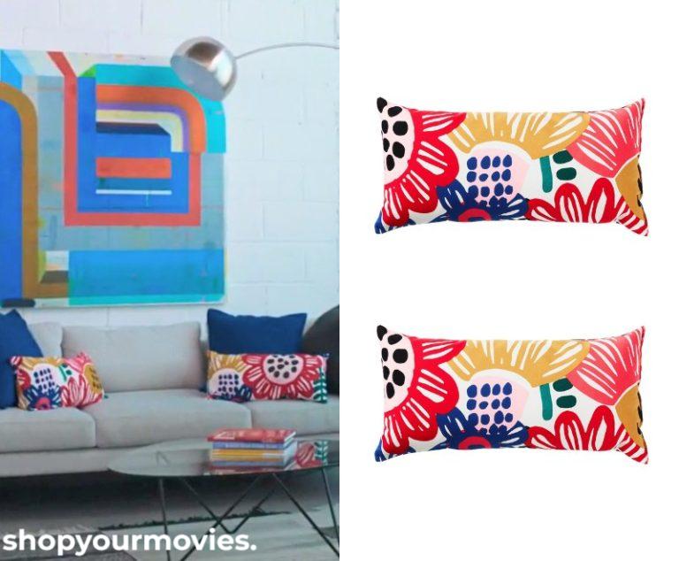 Trust: Abstract Floral Print Pillows