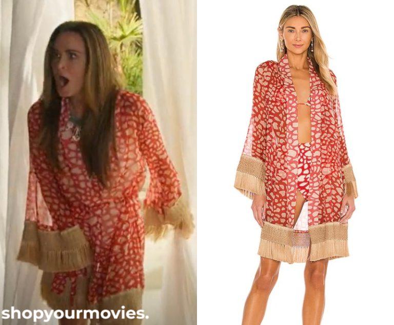 Beautiful Wedding: Vivian’s Fringe Trim Robe