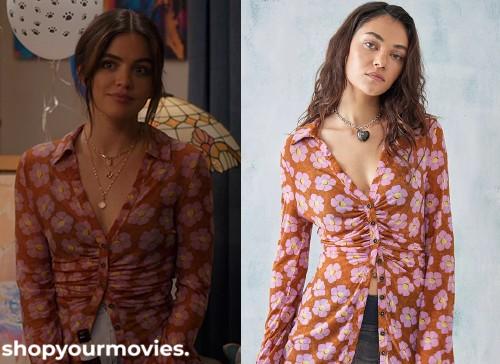 Puppy Love: Nicole’s Floral Blouse