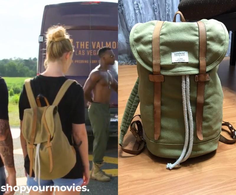 Beautiful Wedding: Abby’s Army Green Backpack