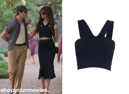 The Idea Of You: Solène’s Ribbed Crop Top