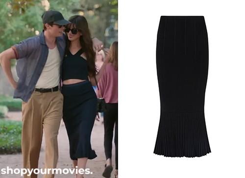 The Idea Of You: Solène’s Ribbed Skirt