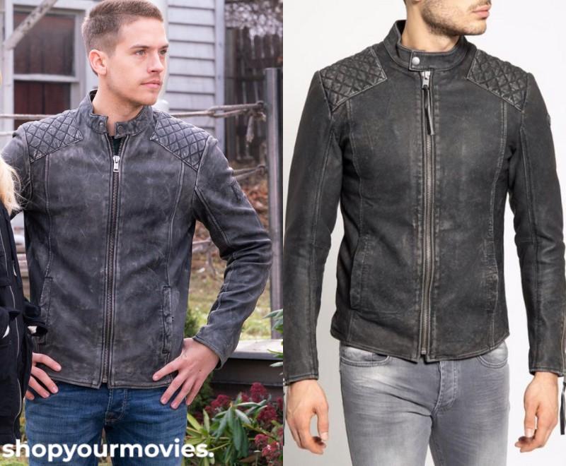 Beautiful Disaster: Travis’s Leather Biker Jacket