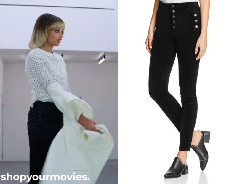 Charlie’s Angels: Jane’s Black Button Fly Jeans