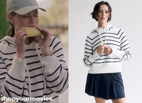 Savoring Paris: Ella’s Striped Hoodie