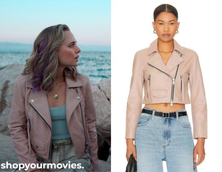 Knights of the Zodiac: Sienna’s Biker Leather Jacket