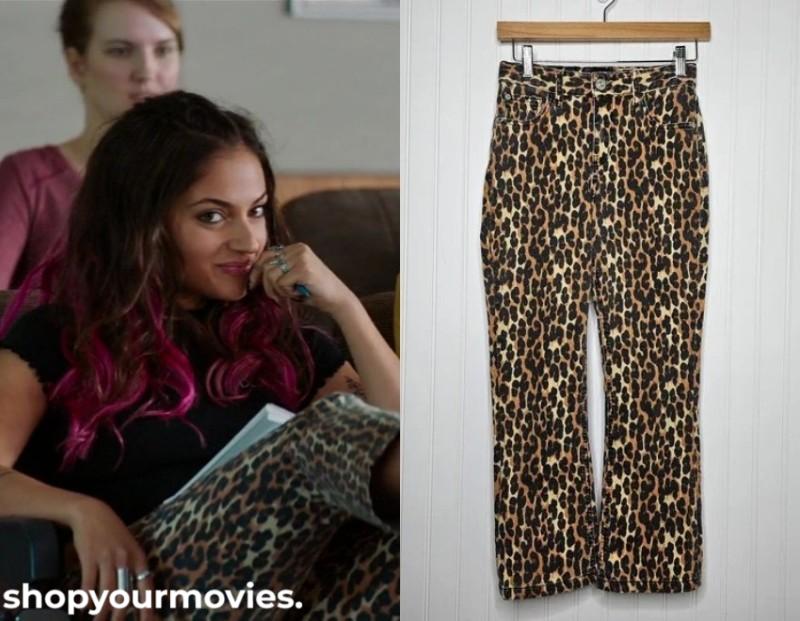 After: Molly’s Leopard Print Jeans