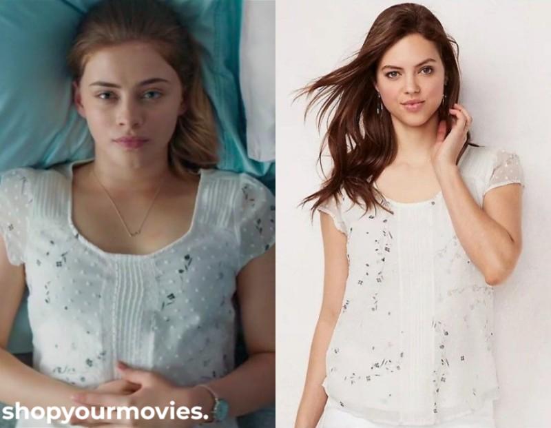 After: Tessa’s Textured Dot Tee