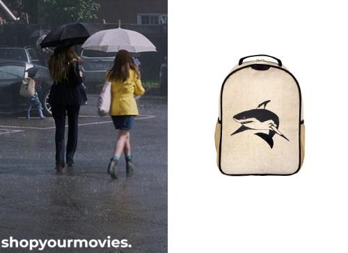 A Simple Favor: Nicky’s Shark Beige Backpack