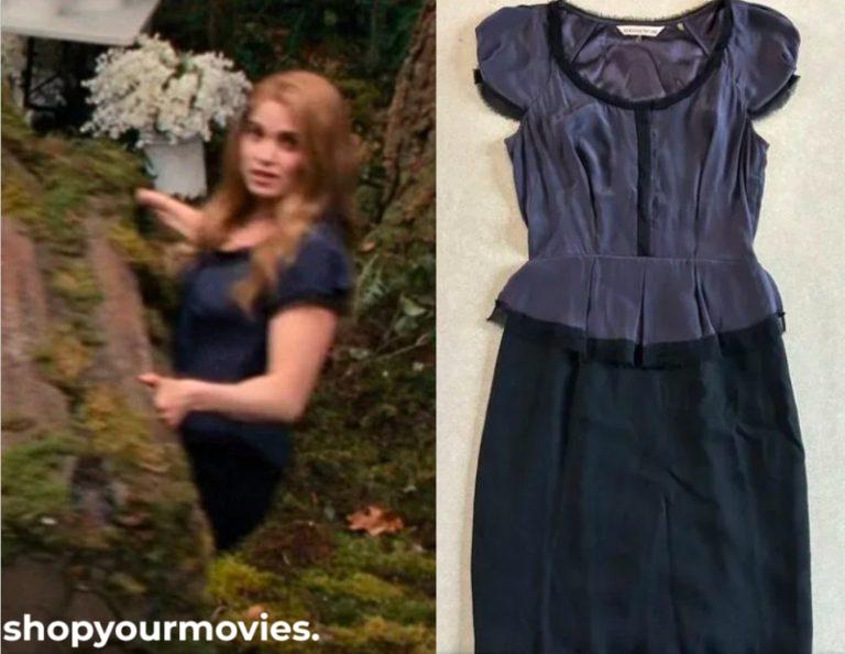 Twilight Breaking Dawn Part 1: Rosalie’s Blue/Black Dress