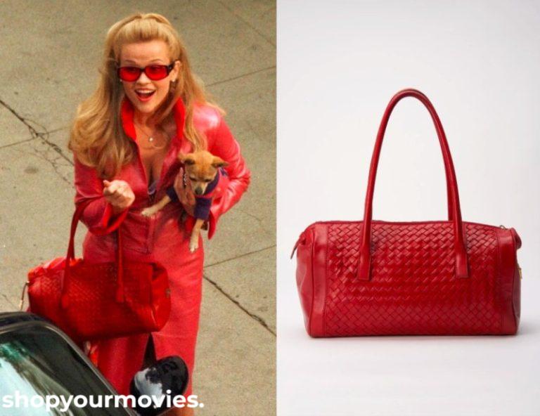 Legally Blonde: Elle’s Red Woven Leather Bag