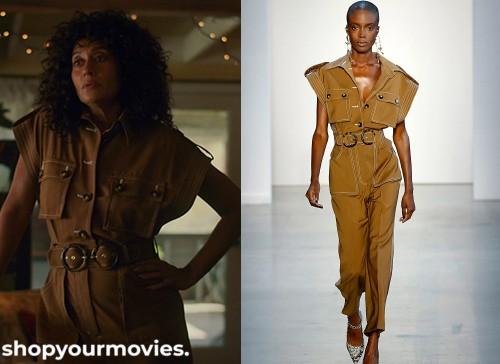 The High Note: Grace’s Brown Jumpsuit
