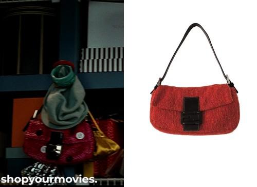 Sex and The City: Carrie’s Vintage Red Baguette Bag