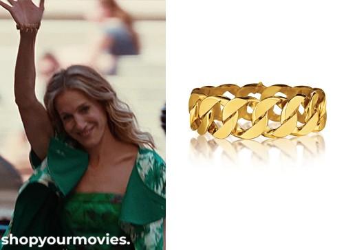 Sex and The City: Carrie’s Gold Bracelet