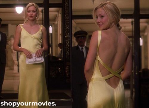 How To Lose A Guy in 10 Days: Andie’s Yellow Silk Dress