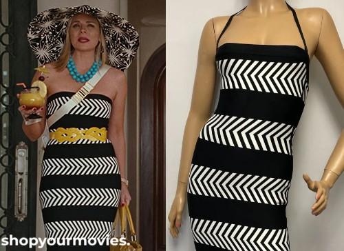 Sex and The City: Samantha’s Black and White Bandage Dress