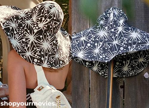 Sex and The City: Samantha’s Abstract Print Large Hat