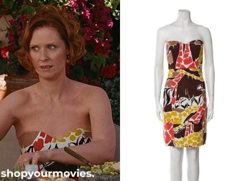 Sex and The City: Miranda’s Printed Mini Dress