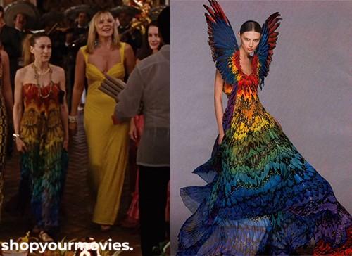 Sex and The City: Carrie's Rainbow Maxi Dress | Shopyourmovies