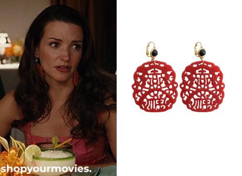 Sex and The City: Charlotte’s Faux Resin Earrings