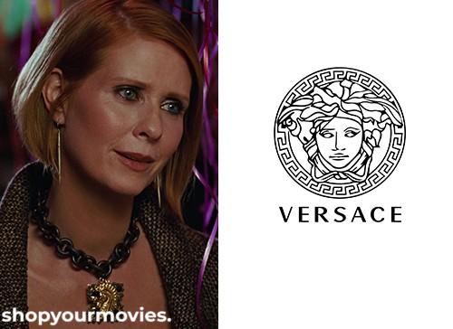 Sex and The City: Miranda’s Valentine’s Day Black Chain Chunky Necklace