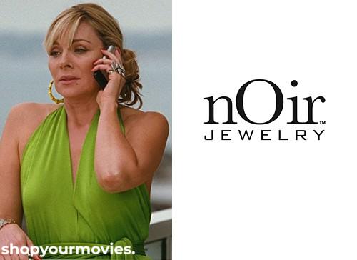 Sex and The City: Samantha’s Neon Yellow Hoop Earrings
