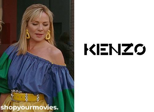 Sex and The City: Samantha’s Blue/Green/Yellow Top