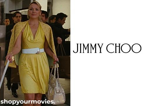 Sex and The City: Samantha’s Gold Ankle Strap Sandals