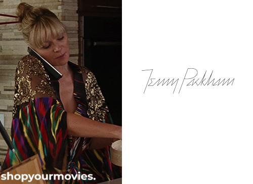Sex and The City: Samantha’s Gold/Rainbow Robe