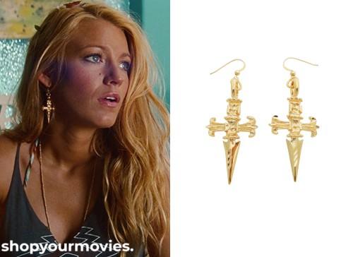 Savages: Ophelia’s Gold Dagger Earrings