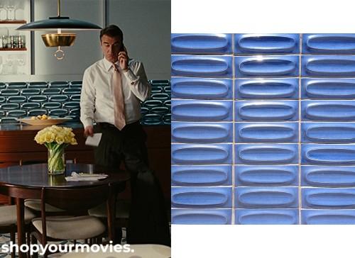 Sex and The City 2: Carrie and Big’s Apartment Kitchen Blue Tile