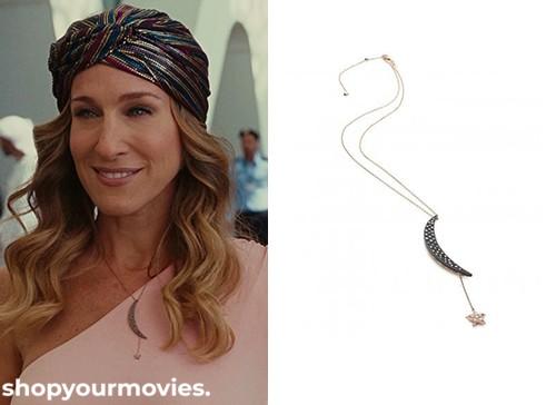 Sex and The City 2: Carrie’s Crescent Moon Necklace