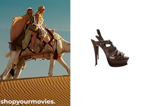 Sex and The City 2: Carrie’s Brown Strappy Sandals