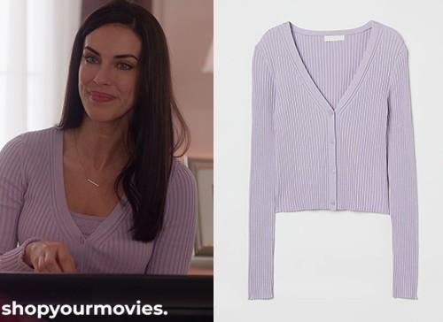 Harmony From The Heart: Violet’s Lilac’s Button Up Cardigan