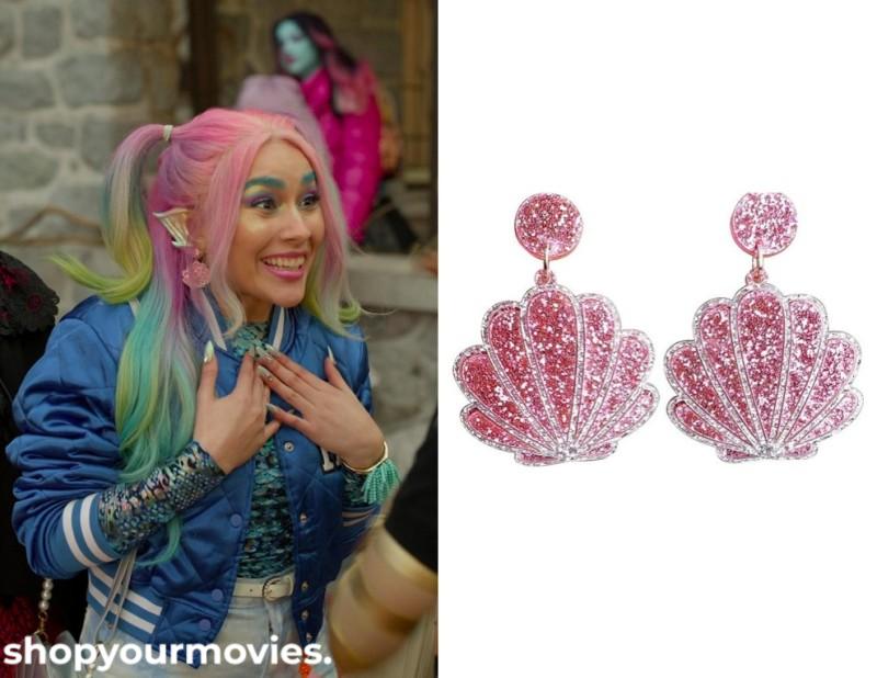 Monster High 2: Lagoona’s Pink Shell Earrings