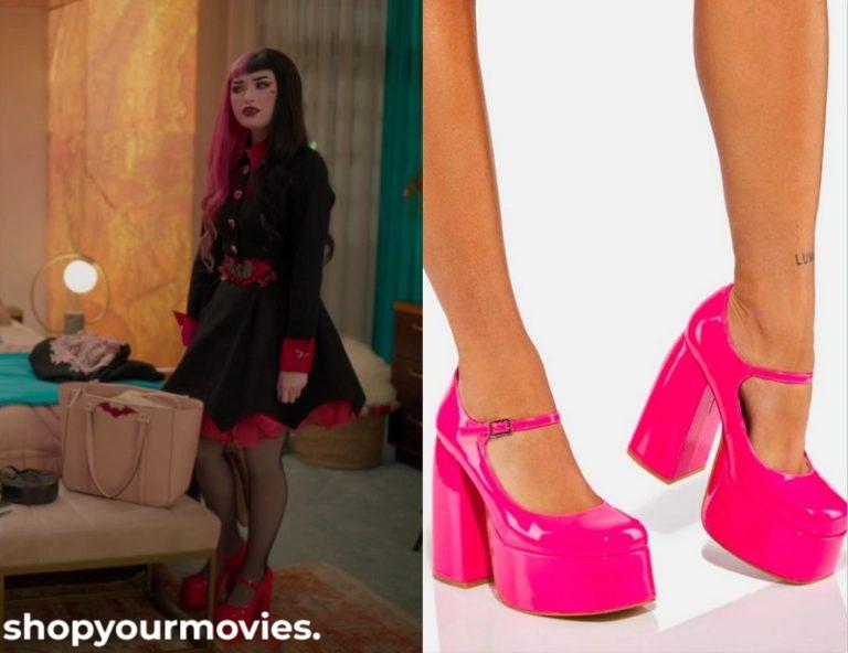 Monster High 2: Draculaura’s Hot Pink Mary Jane Heels