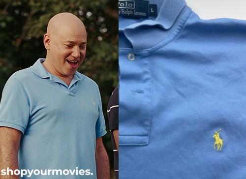 Sex and The City 2: Harry’s Blu Short Sleeve Polo Shirt