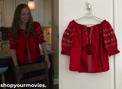 The More Love Grows: Helen’s Red Blouse