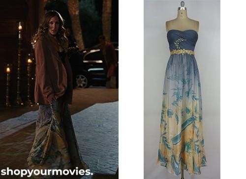 Sex and The City 2: Carrie's Sleveless Maxi Dress | Shopyourmovies