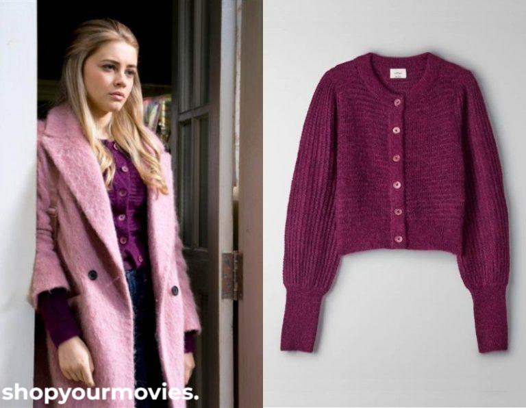 After We Fell: Tessa’s Violet Cardigan